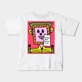 What Drew Me To You Doodle Box Ben Kids T-Shirt